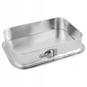 Tortownica PROSTOKĄTNA blacha do pieczenia 34x24