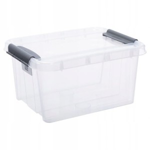organizer z przykrywką, POJEMNIK PLASTIKOWY 14L QR